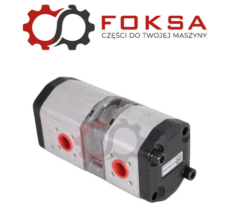 Pompa hydrauliczna dwusekcyjna