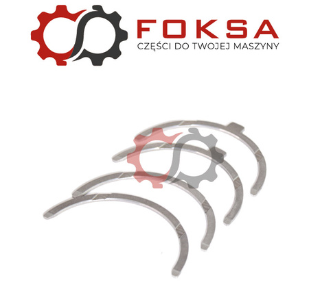 Zestaw półpierścieni oporowych