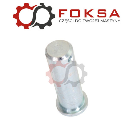 Sworzeń dolny wieszaka z kołnierzem