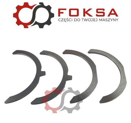 Półpierścienie oporowe zestaw KS