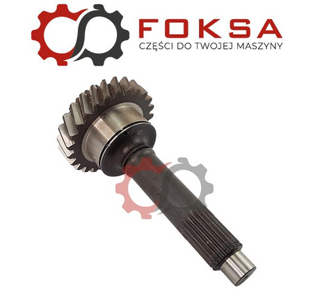 Wałek napędowy wzmacniacza momentu - szybka skrzynia