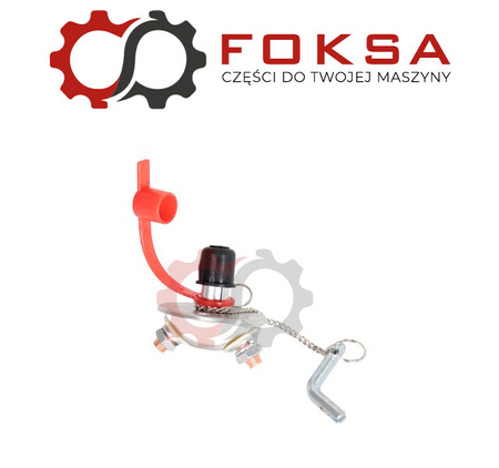 Odłącznik akumulatora / wyłącznik masy - hebel