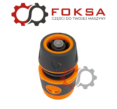 Szybkozłącze na węża 1/2 cala - z funkcją stop