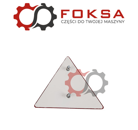 Trójkąt odblaskowy czerwony