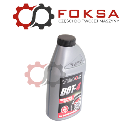 Płyn hamulcowy DOT-4 VENOL 0,5L
