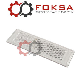 Odblask biały prostokątny