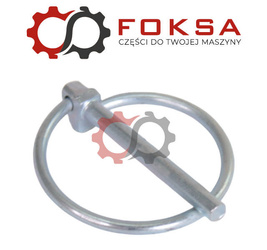 Zatyczka / Zawleczka z kółkiem 4,5mm