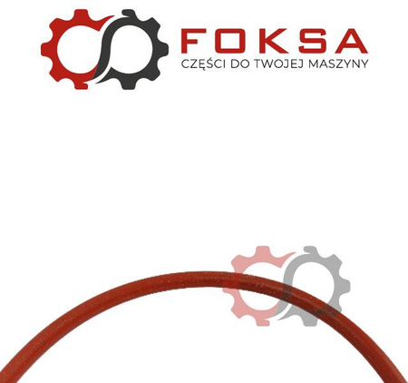 Oring silikonowy tulei