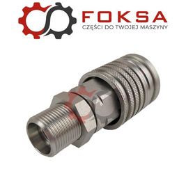 Szybkozłącze hydrauliczne gniazdo EURO M22 - long