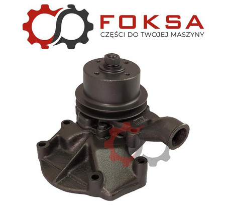 Pompa wody z kołem pasowym i z podstawą