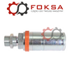 Szybkozłącze hydrauliczne gniazdo FASTER z nakrętką kontrującą