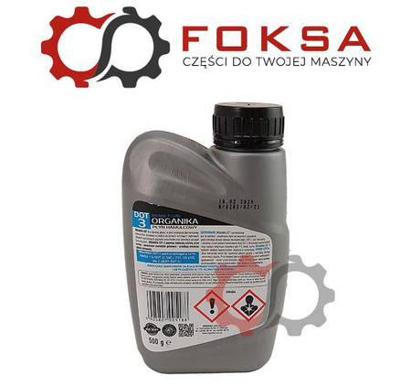 Płyn hamulcowy DOT-3 Organika / K2 0,5l