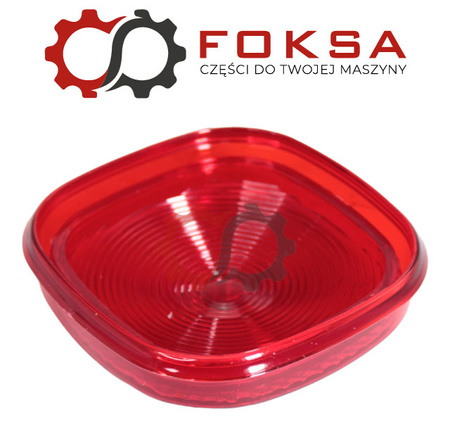 Klosz lampy tył - czerwony