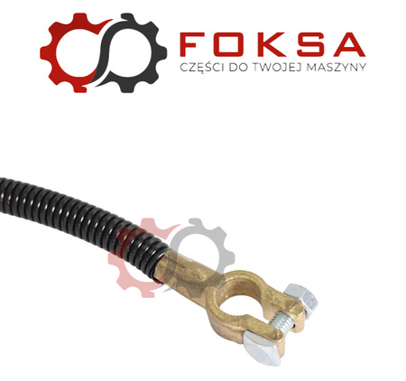 Przewód masowy klema minus-oczko