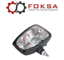 Reflektor śwateł przednich z kierunkowskazem WESEM prawa