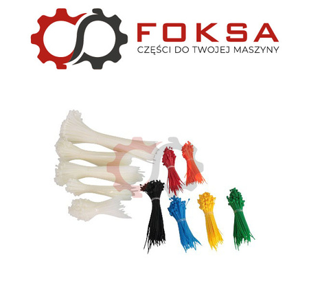 Zestaw opasek zaciskowych kolorowych - trytytki 1500 szt