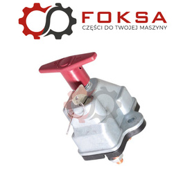 Odłącznik akumulatora / wyłącznik masy - hebel z kluczykiem