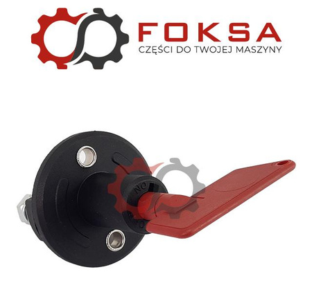 Odłącznik akumulatora / wyłącznik masy - hebel