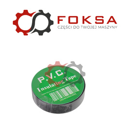 Taśma izolacyjna ognioochronna do wiązek czarna 20m