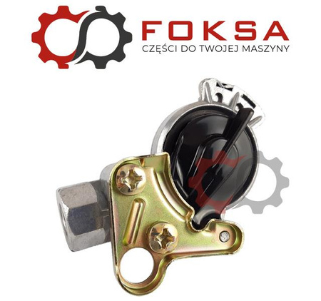 Złącze powietrza miękkie (czarne)- ciągnik (16mm)