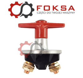 Odłącznik akumulatora / wyłącznik masy - hebel