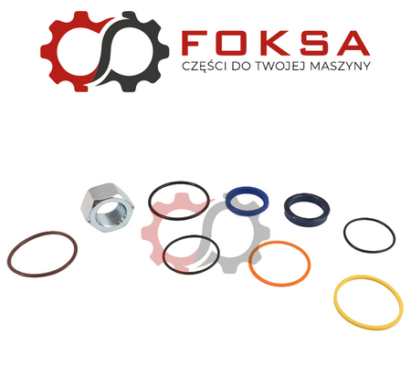 Zestaw uszczelek siłownika hydraulicznego środkowego