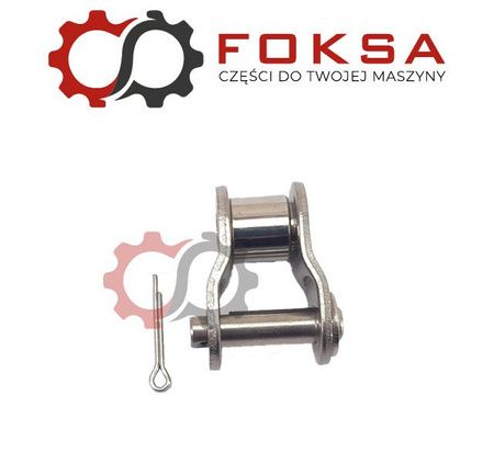 Półspinka łańcucha / Spinka wygięta ze stali nierdzewnej HUBBER