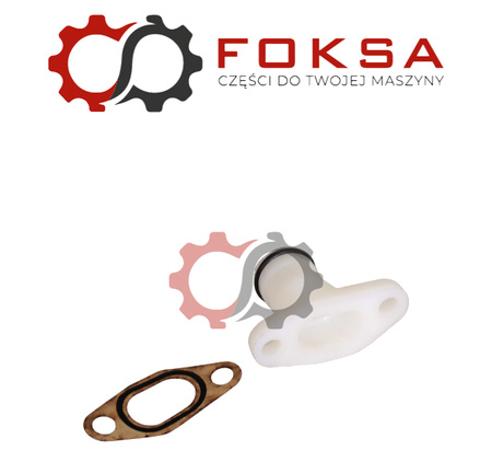 Króciec pompy wody z uszczelką