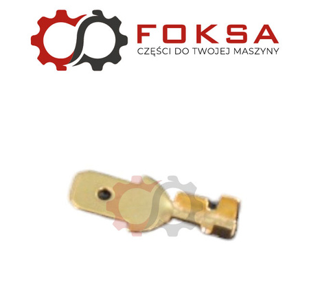 Końcówka elektryczna Typ A-4,8, Męska