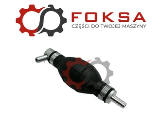 Pompa pomocnicza paliwowa ręczna - gruszka 8mm