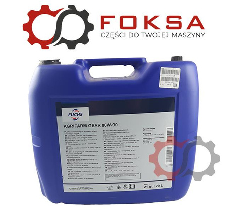 Olej przekładniowy MTF Agrifarm FUCHS 20L