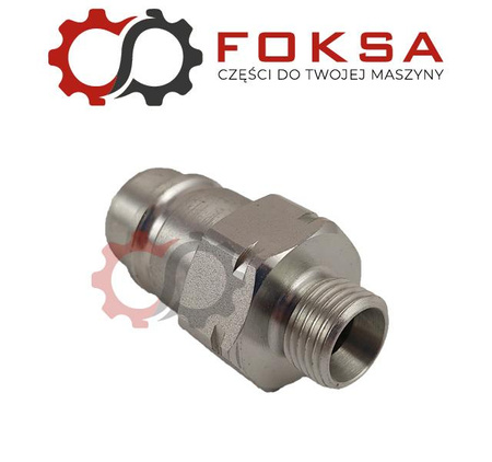 Szybkozłącze hydrauliczne wtyczka EURO M16