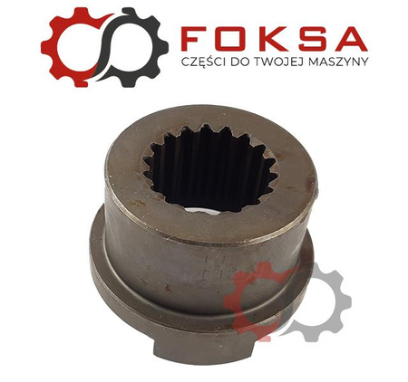 Sprzęgło kłowe bez otworu