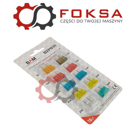 Bezpiecznik płytkowy UNI MIX - zestaw CE