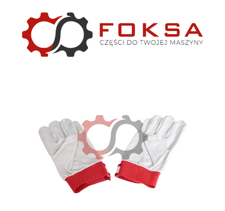 Rękawice skórzane na rzep 8 WURTH