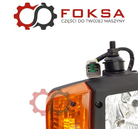 Lampa przednia z kierunkowskazem - lewa