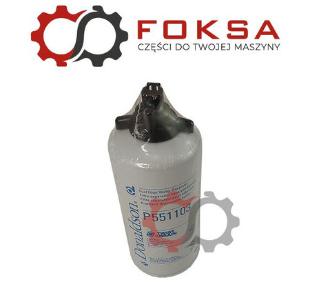 Filtr paliwa - puszka - separator