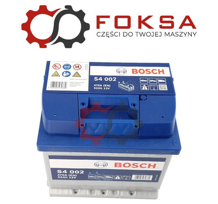 Akumulator rozruchowy 52Ah