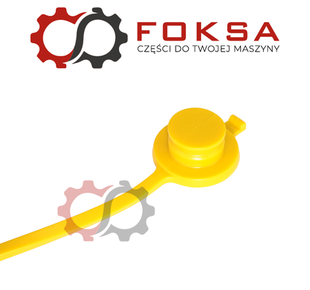 Pokrywa gniazda hydraulicznego / Osłona przeciwkurzowa - żółta