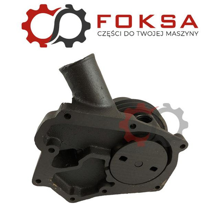 Pompa wody z kołem pasowym na dwa paski