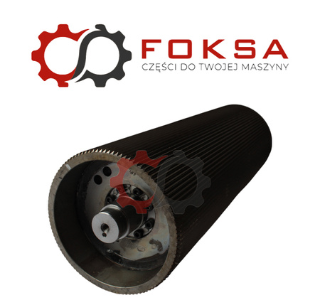 Walec do gniotownika - zęby skośne