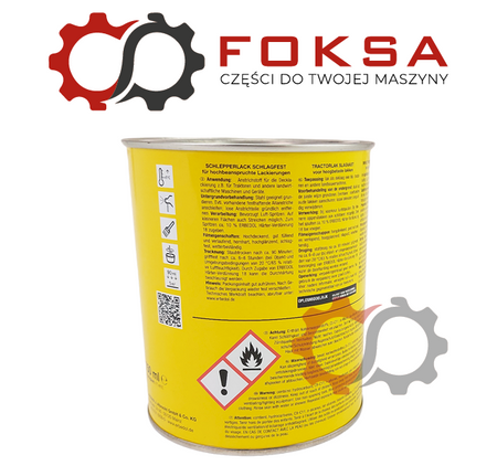 Lakier Claas jasno szary Erbedol