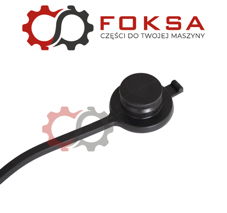 Pokrywa gniazda hydraulicznego / Osłona przeciwkurzowa - czarna