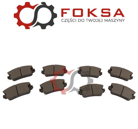 Zestaw klocków hamulcowych (8szt)