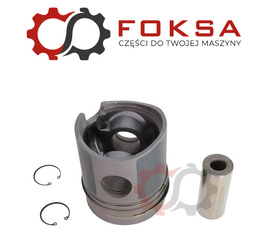 Tłok ze sworzniem i z pierścieniami