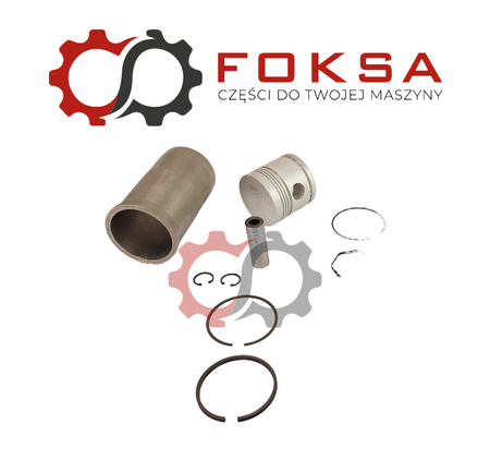 Zestaw naprawczy - tłok, tuleja, pierścienie