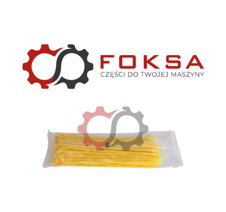 Opaska kablowa / trytytka WURTH- żółta (op 100 szt)