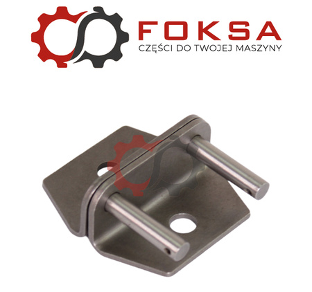 Spinka z uszami przenośnika pochyłego