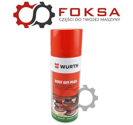 Odrdzewiacz ROST OFF PLUS - 400ml WURTH