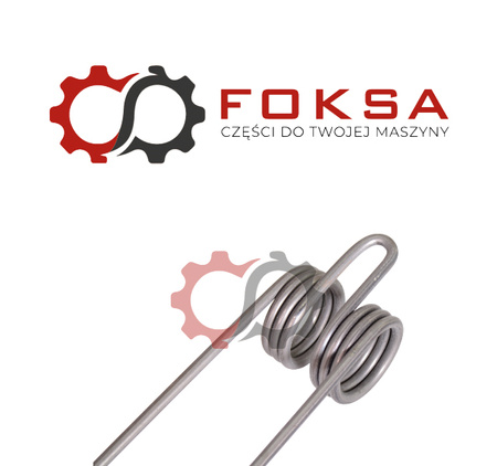 Palec sprężysty zgrabiarki / przetrząsarki